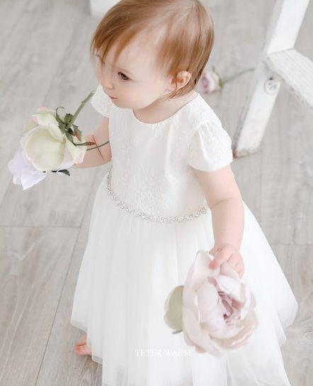 Teter Warm - Teter Warm Baptism Dress - Off White