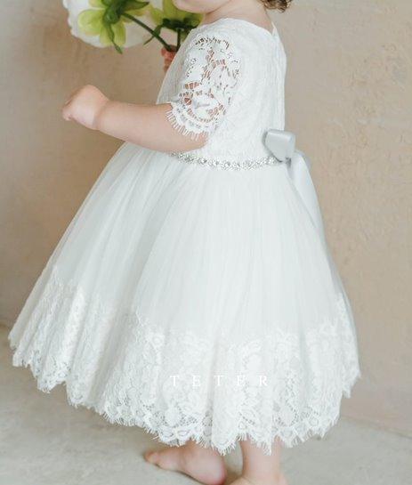 Teter Warm - Teter Warm Baptism Dress - Off White