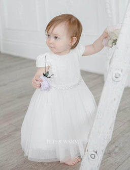 Teter Warm - Teter Warm Baptism Dress - Off White