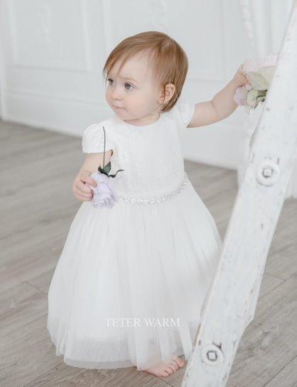 Teter Warm - Teter Warm Baptism Dress - Off White