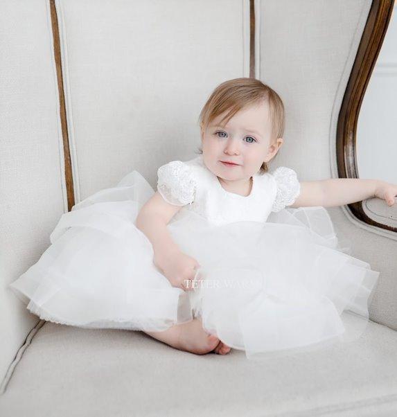 Teter Warm - Teter Warm Baptism Dress - Off White