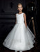 Teter Warm - Teter Warm Communion Dress - Off White - Style G06