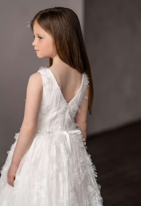 Teter Warm - Teter Warm Communion Dress - Off White - Style G11