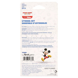 The First Years® - The First years Disney Mickey Mouse Toddler Forks and Spoon Set - 3 Pieces
