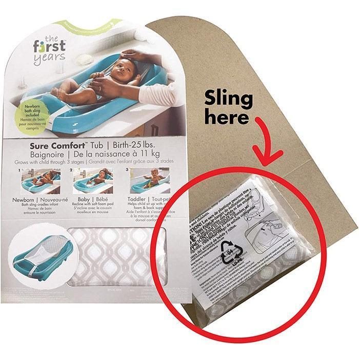The First Years® - The First Years® - Sure Comfort® Newborn to Toddler - 3-in-1 Baby Bathtub