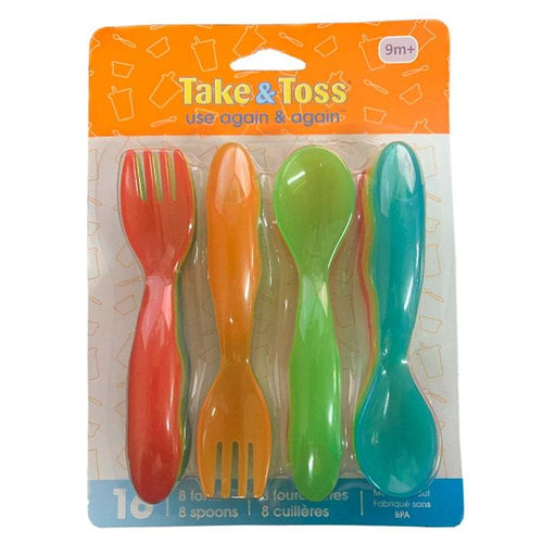 The First Years® - The First Years Take & Toss Utensils - 16pk