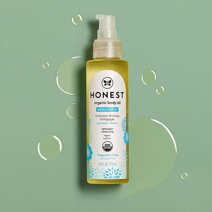 The Honest Co.® - The Honest Co. Organic Body Oil - Purely Sensitive - Fragrance Free