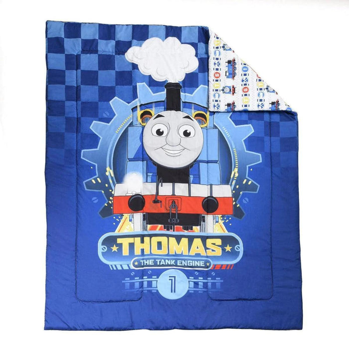 Thomas & Friends® - Thomas & Friends® 4-Piece Kids Twin Bedding Set - Thomas The Train - Royal Blue