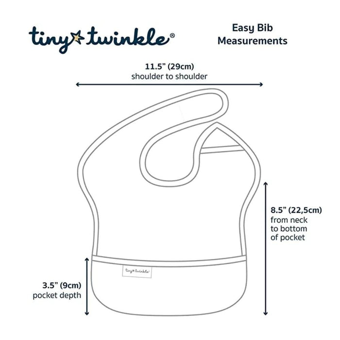 Tiny Twinkle - Tiny Twinkle Silicone Pocket Bib