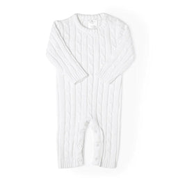 Tots Fifth Avenue® - Tots Fifth Avenue® 1 piece cable knit pyjama