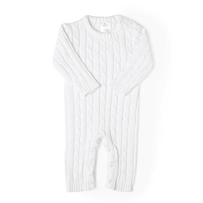 Tots Fifth Avenue® - Tots Fifth Avenue® 1 piece cable knit pyjama
