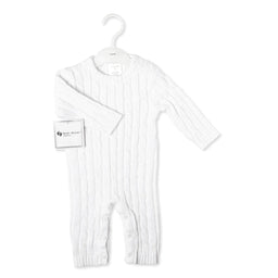 Tots Fifth Avenue® - Tots Fifth Avenue® 1 piece cable knit pyjama