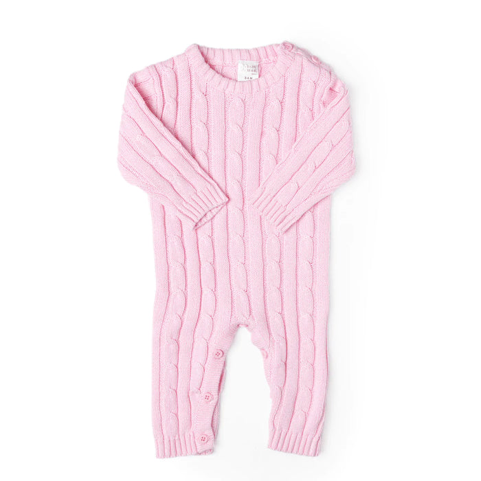 Tots Fifth Avenue® - Tots Fifth Avenue® 1 piece cable knit pyjama