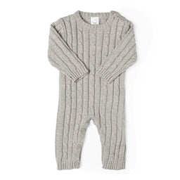 Tots Fifth Avenue® - Tots Fifth Avenue® 1 piece cable knit pyjama