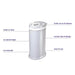 Ubbi® - Ubbi Stainless Steel Diaper Pail | Durable, Practical & Stylish