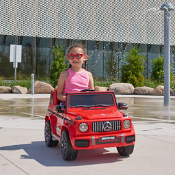 Voltz Toys - Voltz Toys 12V Licensed Mercedes-Benz AMG G63 Kids Single Seater Car with Remote Control