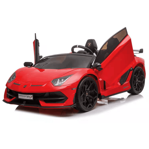 Voltz Toys - Voltz Toys Kids Double Seater Lamborghini Aventador SVJ High Speed Drifter Toy Car 24V