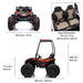Voltz Toys - Voltz Toys Kids Double Seater UTV with Removable Canopy with Remote Control