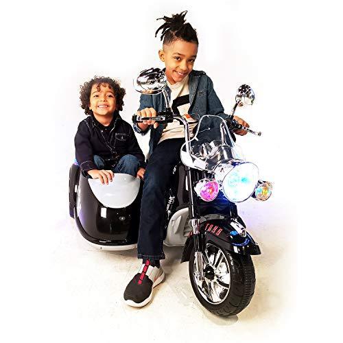 Voltz Toys - Voltz Toys Kids Electric Motorcycle 12V Double Seater Ride On Bike