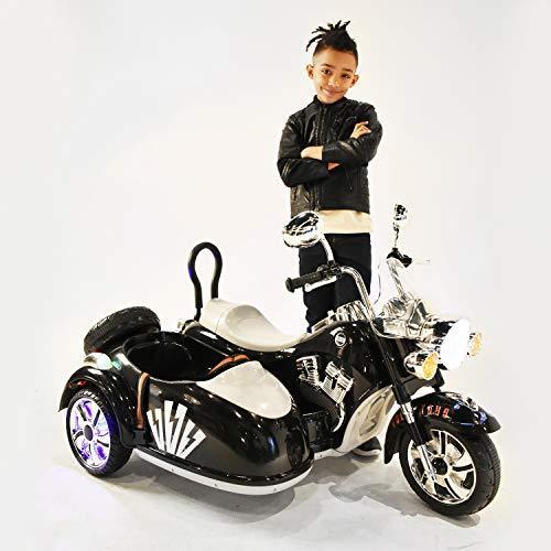 Voltz Toys - Voltz Toys Kids Electric Motorcycle 12V Double Seater Ride On Bike