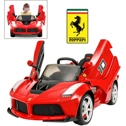 Voltz Toys - Voltz Toys Kids Ferrari LaFerrari Single Seater with Leather Seat and Remote Control
