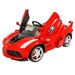 Voltz Toys - Voltz Toys Kids Ferrari LaFerrari Single Seater with Leather Seat and Remote Control