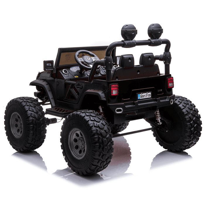 Voltz Toys - Voltz Toys Kids Off-Road Truck Lifted Jeep Double Seater 12V