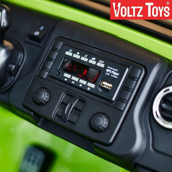 Voltz Toys - Voltz Toys Kids Off-Road Truck Lifted Jeep Double Seater 12V