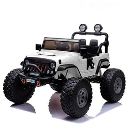 Voltz Toys - Voltz Toys Kids Off-Road Truck Lifted Jeep Double Seater 12V