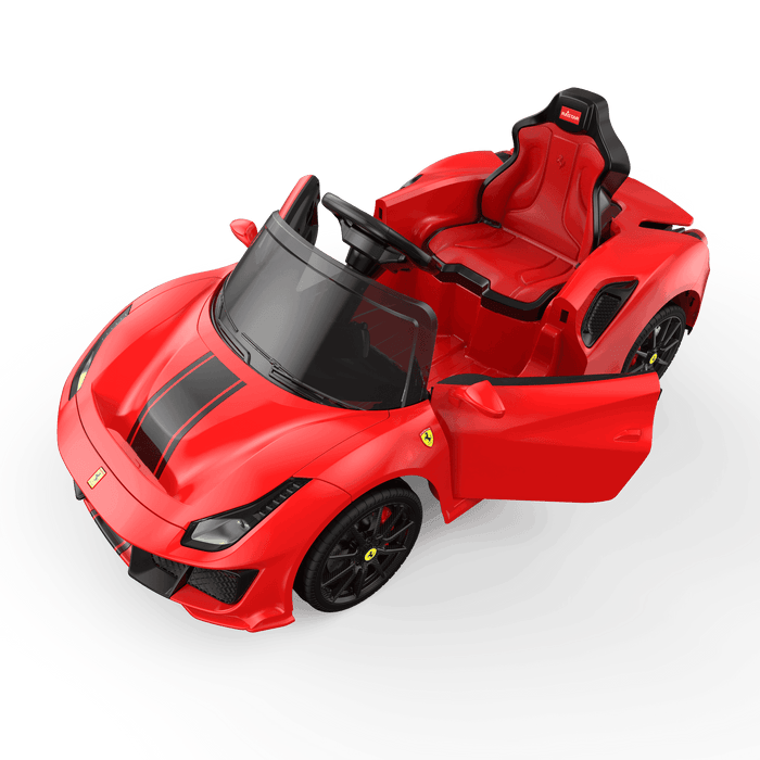 Voltz Toys - Voltz Toys Kids Single Seater Ferrari Car 488 Pista Spider - Red - 12V