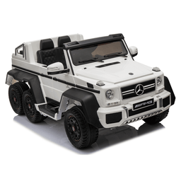 Voltz Toys - Voltz Toys Kids Single Seater Mercedes AMG G63 6x6 Toy Car with Remote Control Premium Licensed