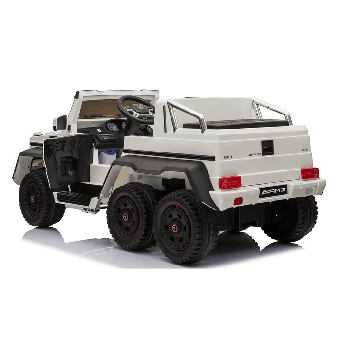 Voltz Toys - Voltz Toys Kids Single Seater Mercedes AMG G63 6x6 Toy Car with Remote Control Premium Licensed