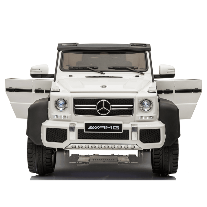 Voltz Toys - Voltz Toys Kids Single Seater Mercedes AMG G63 6x6 Toy Car with Remote Control Premium Licensed