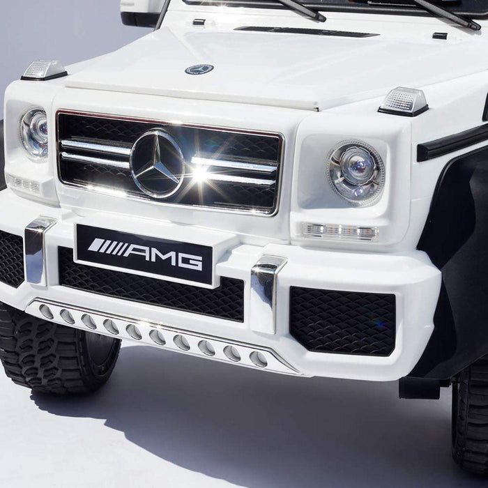 Voltz Toys - Voltz Toys Kids Single Seater Mercedes AMG G63 6x6 Toy Car with Remote Control Premium Licensed