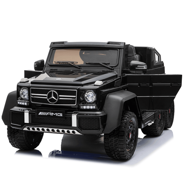 Voltz Toys - Voltz Toys Kids Single Seater Mercedes AMG G63 6x6 Toy Car with Remote Control Premium Licensed