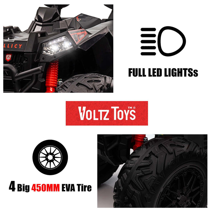 Voltz Toys - Voltz Toys Kids Single Seater Realistic Off-Road ATV with Throttle