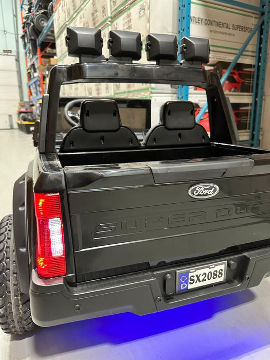 Voltz Toys - Voltz Toys Licensed Ford F-450 Super Duty 24V 2-Seater Ride-On Truck with Remote, Music & LED Lights