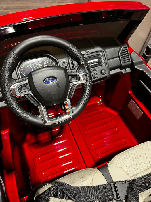 Voltz Toys - Voltz Toys Limited Edition Ford F-450 Lifted 24V 2-Seater Ride-On Truck with Remote, LED Lights & Premium Paint