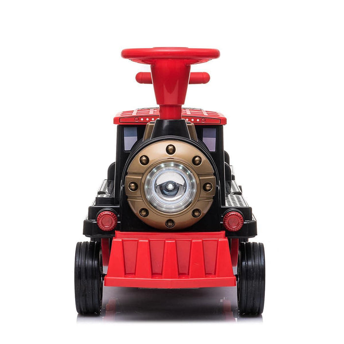 Voltz Toys - Voltz Toys Locomotive Ride-On Train with Carriage for Kids and Parents 12V - 4 seater