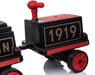 Voltz Toys - Voltz Toys Locomotive Ride-On Train with Carriage for Kids and Parents 12V - 4 seater