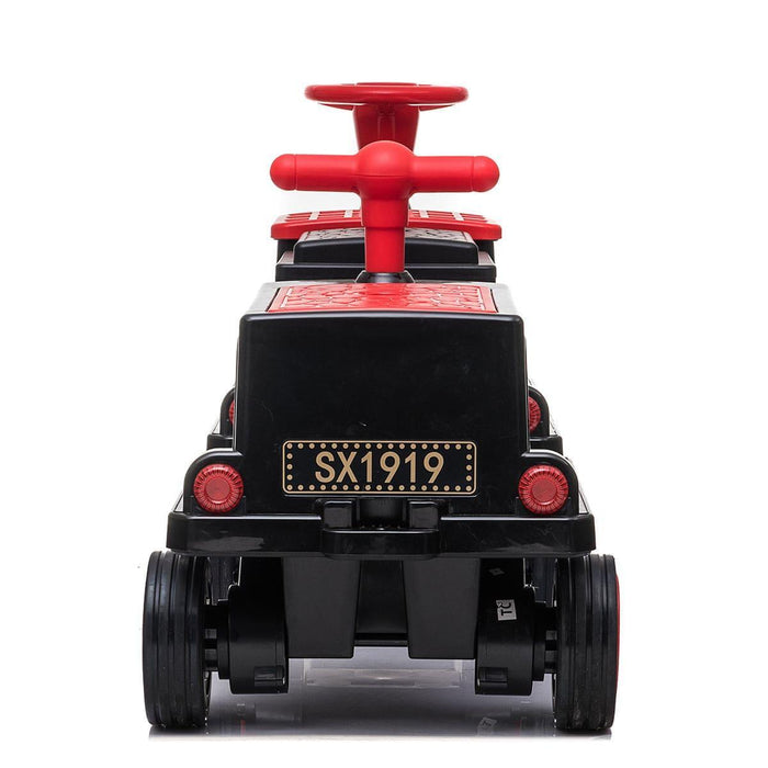 Voltz Toys - Voltz Toys Locomotive Ride-On Train with Carriage for Kids and Parents 12V - 4 seater