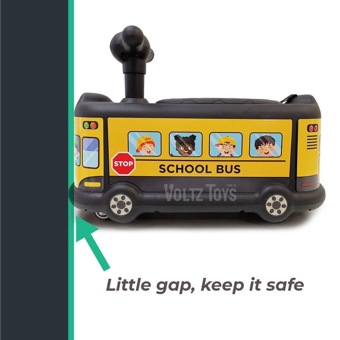 Voltz Toys - Voltz Toys School Bus Baby Walker Pedal Racer Car Foot to Floor