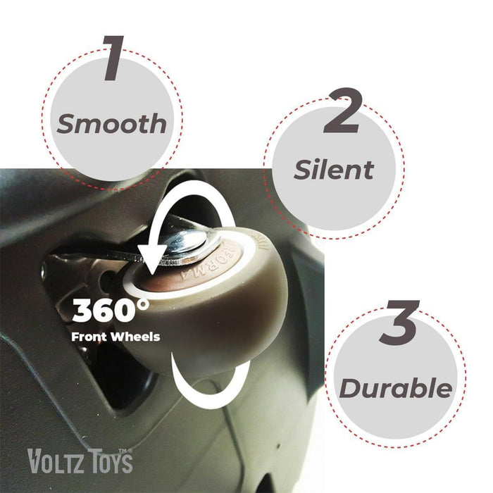 Voltz Toys - Voltz Toys School Bus Baby Walker Pedal Racer Car Foot to Floor