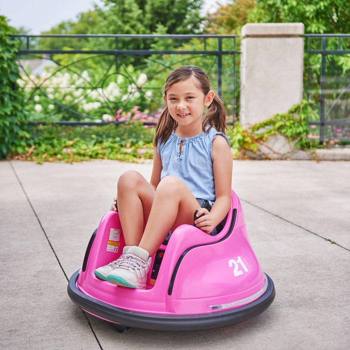 Voltz Toys - Voltz Toys Single Seater 12V Kids Bumper Car 360° Rotation with Remote Control
