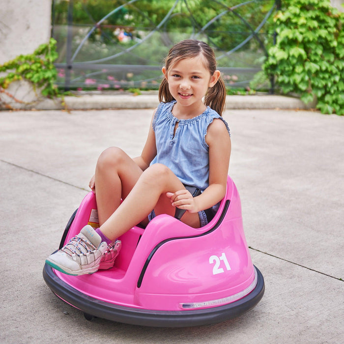 Voltz Toys - Voltz Toys Single Seater 12V Kids Bumper Car 360° Rotation with Remote Control