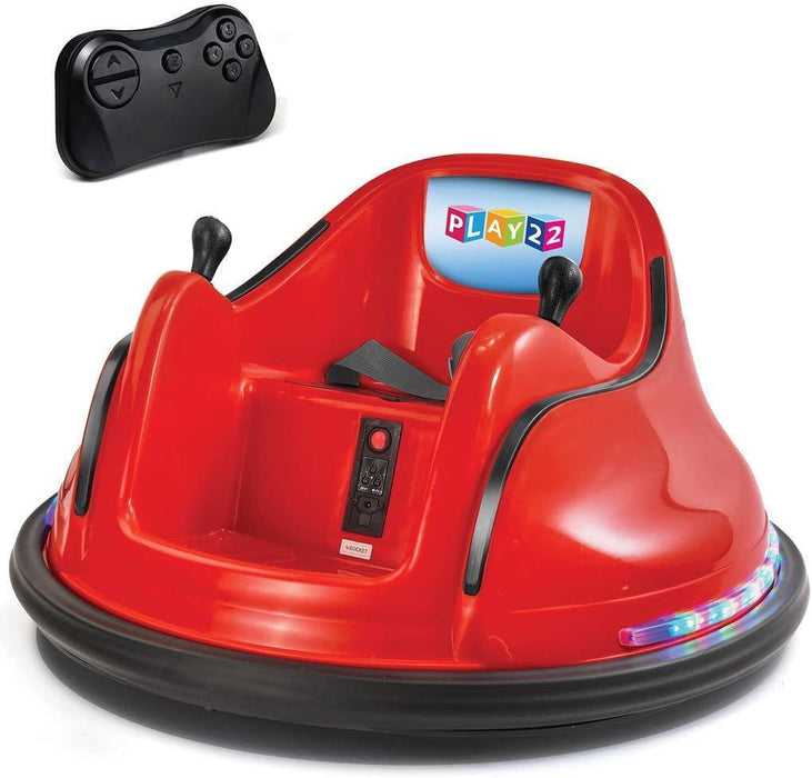 Voltz Toys - Voltz Toys Single Seater 12V Kids Bumper Car 360° Rotation with Remote Control