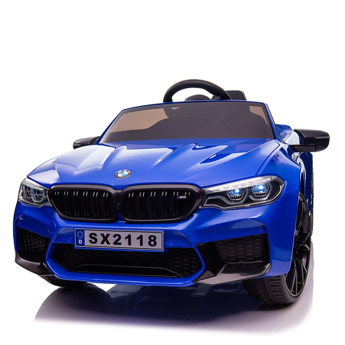 Voltz Toys - Voltz Toys Single Seater BMW M5 Kids Car with Leather Seat and Remote Control