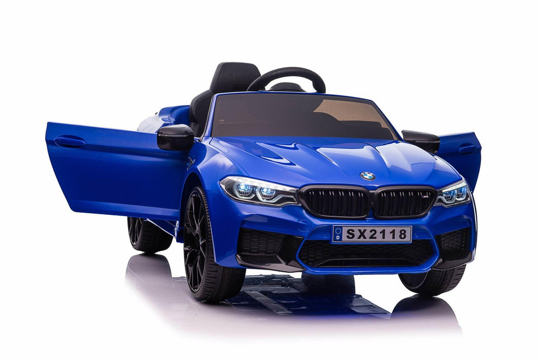Voltz Toys - Voltz Toys Single Seater BMW M5 Kids Car with Leather Seat and Remote Control