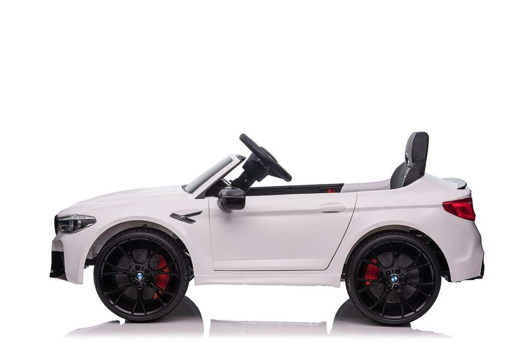 Voltz Toys - Voltz Toys Single Seater BMW M5 Kids Car with Leather Seat and Remote Control