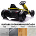 Voltz Toys - Voltz Toys Single Seater Kids GoKart Outdoor Racer Drifter with Seat Belt 24V High-Speed